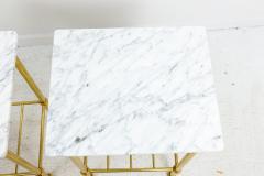 Brass and Marble Side Tables - 1738460