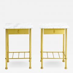Brass and Marble Side Tables - 1738632
