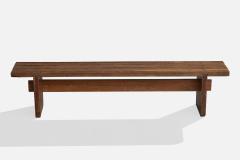 Brazilian Designer Bench in Wood Brazil 1960s - 4784319