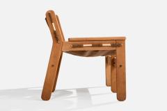 Brazilian Designer Bench with Wood and Canvas Brazil 1970s - 4775848