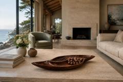 Brazilian Mid Century Modern Sculptural Platter in Solid Jacarand Rosewood - 4801621