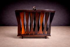 Brazilian Modern Magazine Rack in Rosewood Unknown 1960s Lot 150A - 4624984