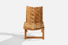 Bruno Mathsson Chaise Longue with Birch and Jute Sweden 1936 - 4764838