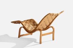 Bruno Mathsson Chaise Longue with Birch and Jute Sweden 1936 - 4764840