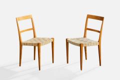 Bruno Mathsson Dining Room Chairs with Birch and Webbing Sweden 1965 - 4764844