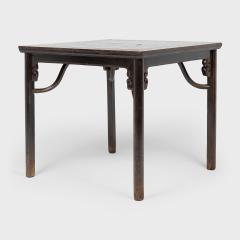 Burl Top Game Table with Cloud Spandrels - 4180992