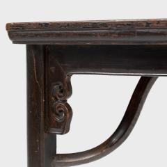 Burl Top Game Table with Cloud Spandrels - 4180994