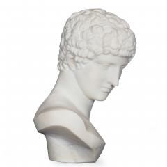 Bust of Capitoline Antinous Filli Pugi 19th Century - 4407126