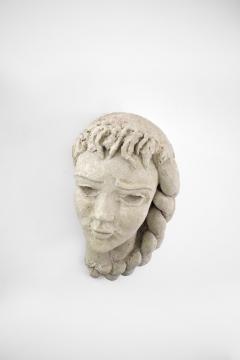 Bust sculpture in stone XXth c  - 4562576