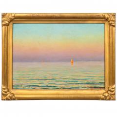 CHARLES ADELIN MOREL DE TANGUY Sailing at Sunset Adelin Morel de Tanguy - 4458188