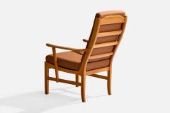 Carl Malmsten Lounge Chairs with Pine and Fabric Sweden 1950s - 4764976