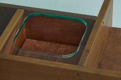Casa Coffee Table with Wood and Glass Finland Brazil 1960s - 4765151
