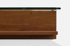 Casa Coffee Table with Wood and Glass Finland Brazil 1960s - 4765152