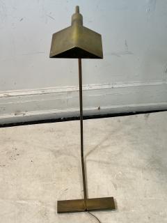 Cedric Hartman MODERNIST BRASS ADJUSTABLE FLOOR LAMP BY CEDRIC HARTMAN - 2928954