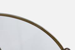 Cesare Lacca Coffee Table with Brass and Glass Italy 1950s - 4765252