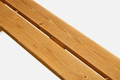 Charlotte Perriand Bench in Pine France 1960s - 4765273