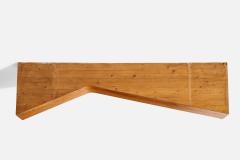 Charlotte Perriand Freeform Console Bench in Pine France 1967 - 4765266
