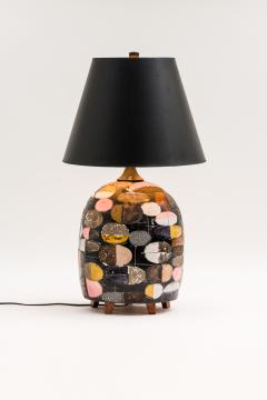 Christopher Russell Black Ovals Lamp USA - 2734047