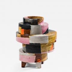 Christopher Russell Orange Squares Stack - 2721241