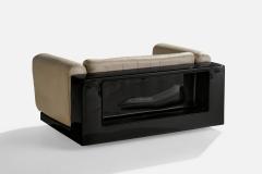 Cini Boeri Sofa with ABS Plastic and Leather Italy 1970s - 4765289