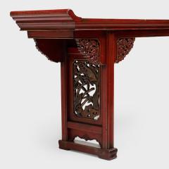Cinnabar Red Altar Table - 4258324