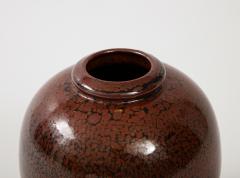 Daniel de Montmollin Rounded Ceramic Vase by Daniel de Montmollin France signed - 2770782