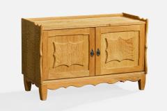 Danish Designer Cabinets with Oak and Iron Denmark 1960s - 4778195