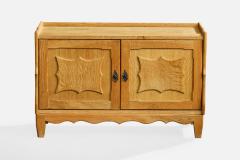 Danish Designer Cabinets with Oak and Iron Denmark 1960s - 4778196