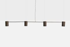 Danish Designer Chandelier in Brass Denmark 1960 - 4775782