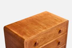 Danish Designer Chest of Drawers in Oak Denmark 1940s - 4777303