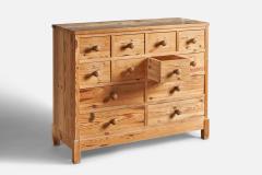 Danish Designer Chest of Drawers in Pine Denmark c 1960s - 4772852