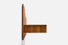 Dassi Console Table with Wood and Brass Italy 1950s - 4765463