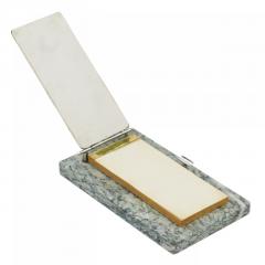 Desk Silver Notepad In Old Russian Style Petr Milyukov Russia - 4781644