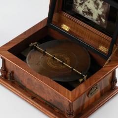 Disc Music Box Germany Late 19th Century - 4781935