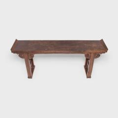 Double Deer Plank Top Altar with Everted Ends - 4181687