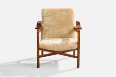 Edvard And Tove Kindt Larsen Lounge Chair in Teak Denmark 1940s - 4765595