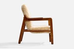 Edvard And Tove Kindt Larsen Lounge Chair in Teak Denmark 1940s - 4765601