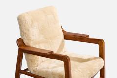 Edvard And Tove Kindt Larsen Lounge Chair in Teak Denmark 1940s - 4765604