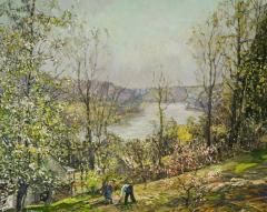 Edward Willis Redfield Spring on the Delaware - 341758