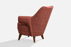 Englander Bonta Lounge Chairs with Wood and Fabric Argentina 1950s - 4765739