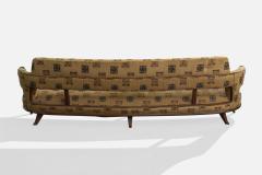 Englander Bonta Sofa with Wood and Fabric Argentina 1950s - 4765729