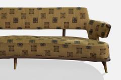 Englander Bonta Sofa with Wood and Fabric Argentina 1950s - 4765732