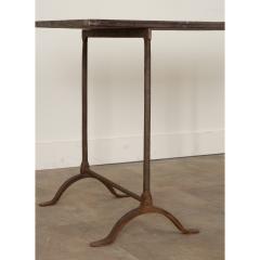English 19th Century Iron Slate Work Table - 2895009