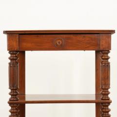 English 19th Century Solid Walnut Etagere - 2892885