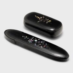 English Petite Mother of Pearl Inlay Box - 4459794