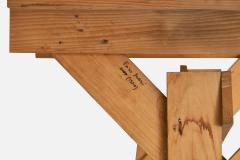 Enzo Mari Autoprogettazione Dining Table in Pine Italy 2007 - 4765780