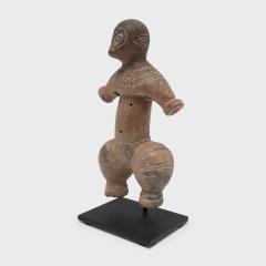 Etched Dogu Style Terracotta Figure - 4166799