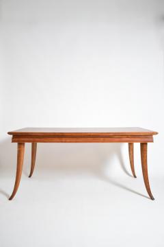 Etruscan style horns feet console dining table 1960s  - 4539253