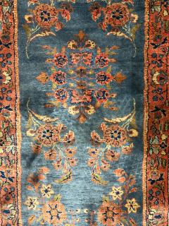 Extremely Fine Antique Persian Silk Kashan Runner 5 x 3 x 13 x 0  - 4354646