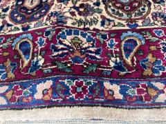 Extremely Fine Antique Persian Silk Mohtasham Kashan Rug 4 2 x 6 9  - 4328330